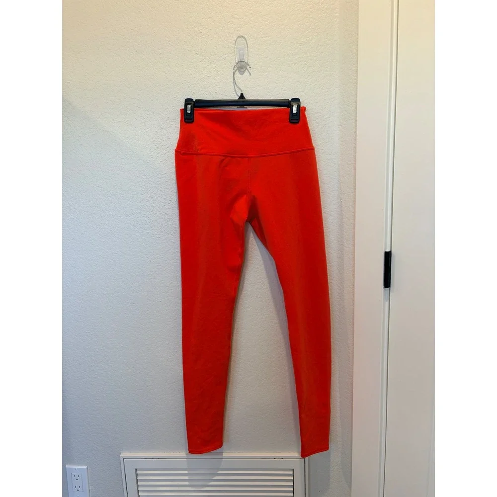 Alo Yoga Womens Airlift High-Waist 7/8 Legging Red Medium W5716R
